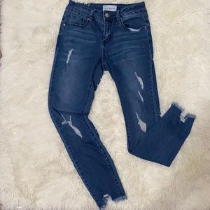 Medium Wash Skinny Jeans